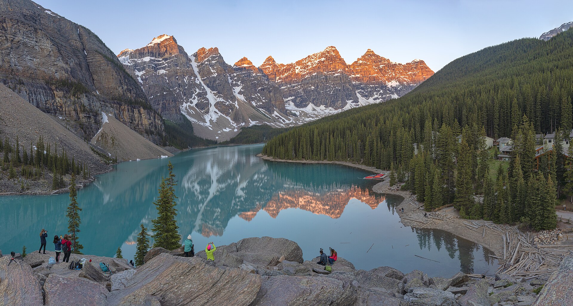 Moraine Lake, Rocheuses canadiennes