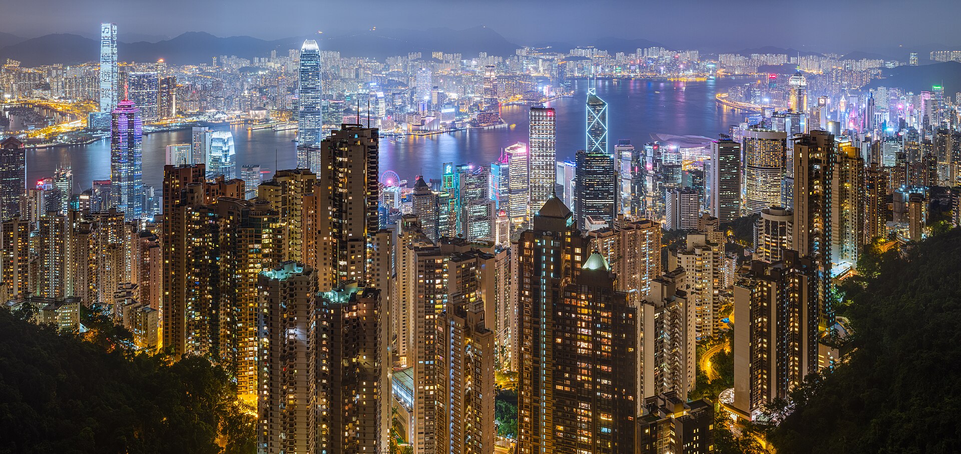Skyline de Hong Kong