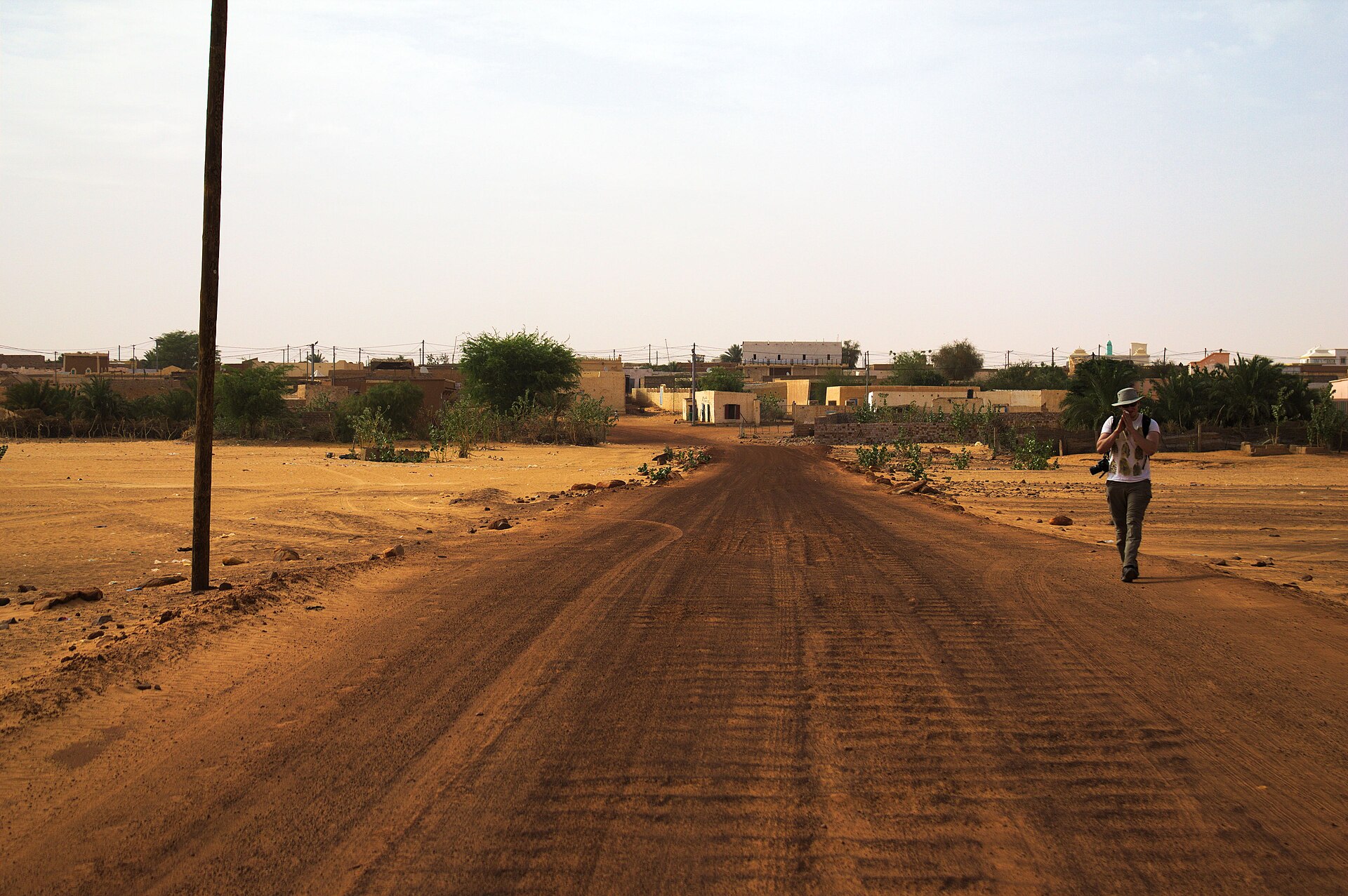 Paysage désertique mauritanien